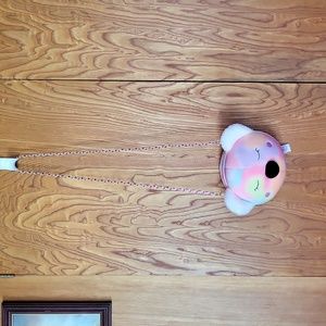 Linzy Tye Dye stuffed bear purse